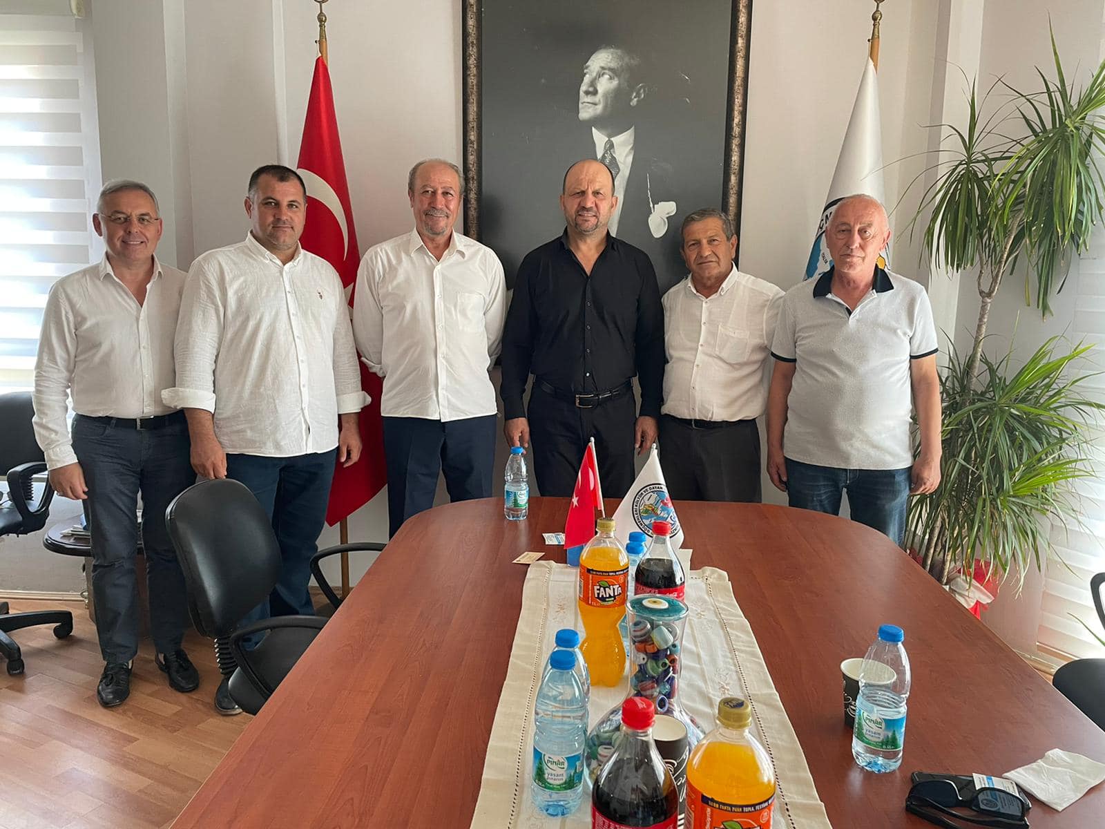 İzmir Karayolları Emeklileri Dayanışma ve Yardımlaşma Derneği heyetinin ziyareti.